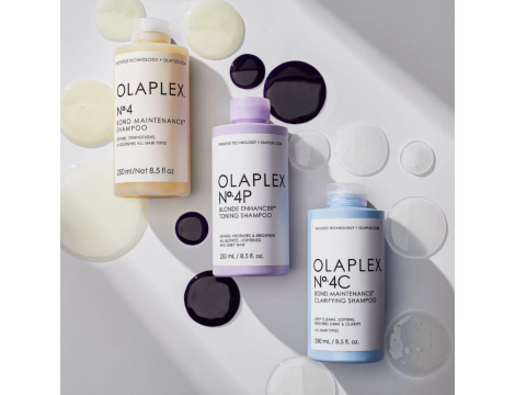 OLAPLEX No.4P BLONDE ENHANCER TONING szampon tonujący włosy blond 250 ml - 7